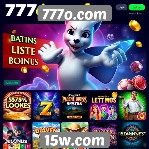 Visão geral dos jogos disponíveis no 777o.com